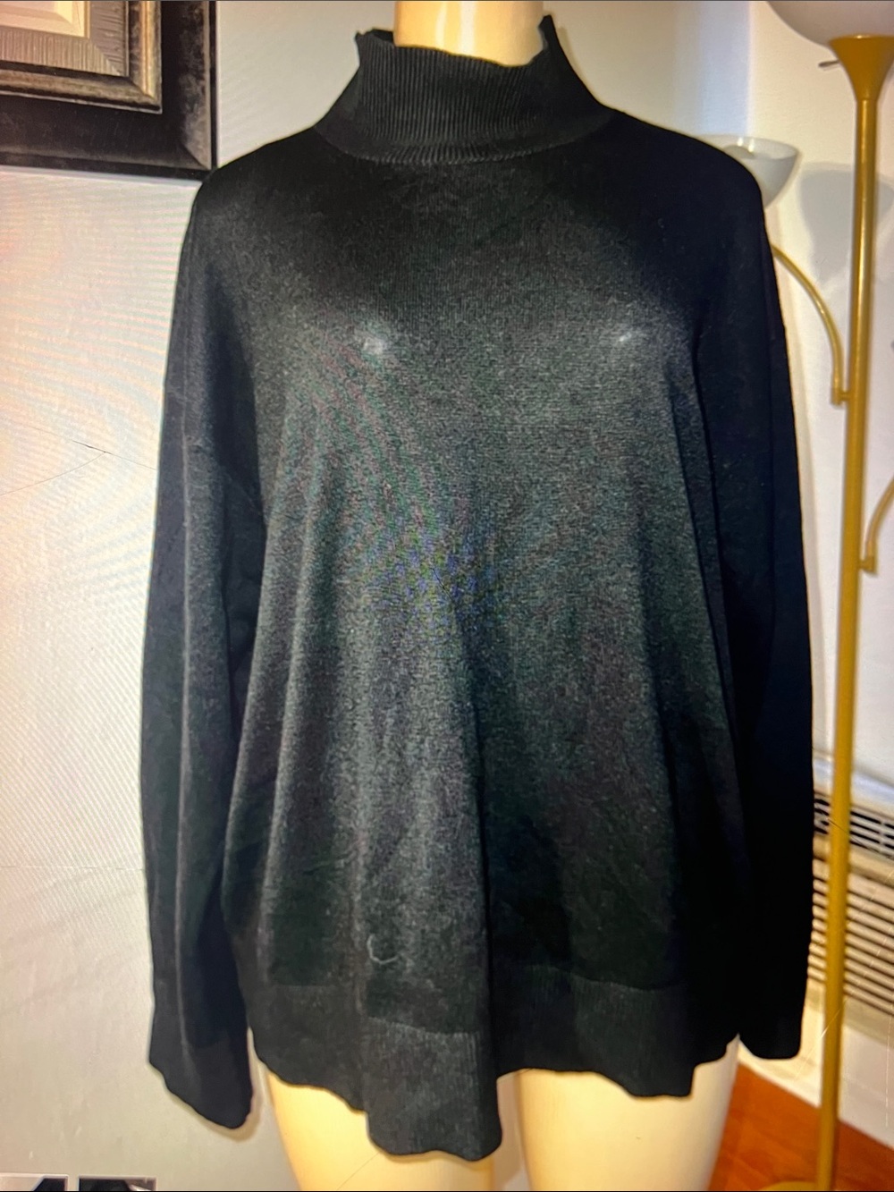 H&M Black Long Sleeve Turtleneck